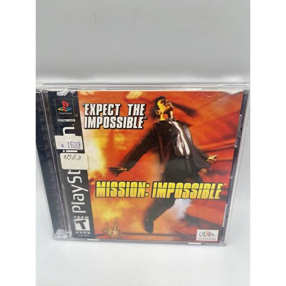 Mission Impossible For PlayStation one PS1 Complete Test Working CIB - Picture 1 of 6